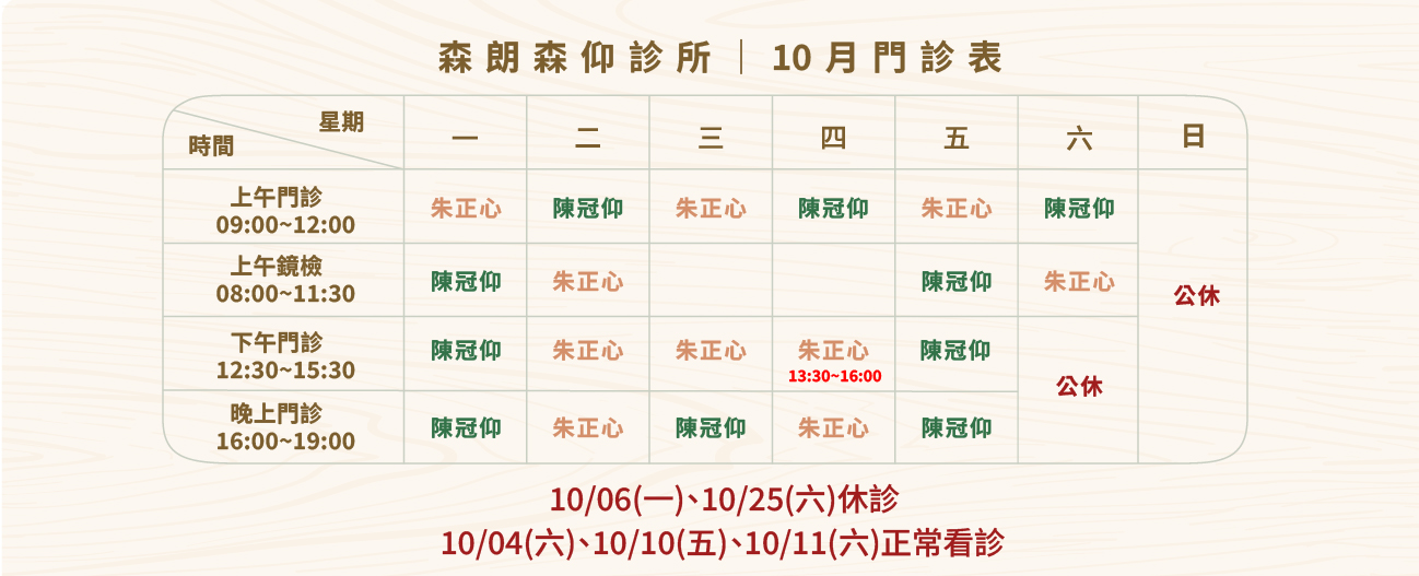 門診時間電腦版